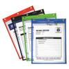 C-LINE PRODUCTS 50920 HOLDER,SHOPTICKET,9X12,AST