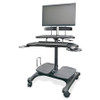 KANTEK STS240 MOBILE HEIGHT ADJ COMPUTER WORKSTATION