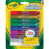 CRAYOLA 693527 GLUE,GLITTER,WASHABLE,9CT
