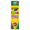 CRAYOLA 68-4008 COLORED WOODCASE PENCILS, 3.3 MM, BLK/BE