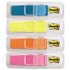 3M COMPANY 683-4ABX HIGHLIGHTING FLAGS, BRIGHT COLORS, 1/2" 