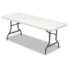 ALERA 65600 RESIN RECTANGULAR FOLDING TABLE, SQUARE 