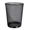 UNIVERSAL 20008 MESH WASTEBASKET, 18QT, BLACK