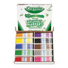 CRAYOLA 58-8211 WASHABLE CLASSPACK MARKERS, FINE POINT, 