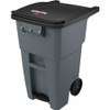 RUBBERMAID COMMERCIAL PRODUCTS 1971956 BRUTE 50G STEP-ON ROLLOUT GRAY
