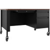 LORELL 66939 LORELL  DESK, RIGHT-PEDESTAL, 48"X30"X29