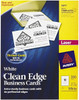AVERY 05871 CARD,CE BUSINESS 200,WHT