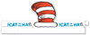 EUREKA COMPANY EU-861000 DR SEUSS WEARABLE HAT WEARABLECUTOUT HAT