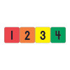 EUREKA COMPANY EU-655990 NUMBERS 1 - 20 THEME STICKERS