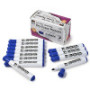 CHARLES LEONARD, INC 47915 12CT BLUE CHISEL TIP DRY ERASEMARKERS BA