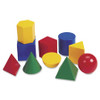LEARNING RESOURCES 0922 LARGE GEOMETRIC SHAPES 10/PK 3D