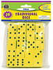 TEACHER CREATED RESOURCES 20603 FOAM TRADITIONAL DICE 20PK