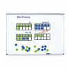 LEARNING RESOURCES 6644 GIANT MAGNETIC TEN FRAME SET 4FRAMES 40 