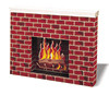 PACON CORPORATION 53080 CORRUGATED FIREPLACE 38X7X30