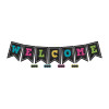 TEACHER CREATED RESOURCES 5614 CHALKBOARD BRIGHTS PENNANTS WELCOME