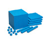 LEARNING RESOURCES 0930 BASE TEN STARTER SET PLASTIC BLUE100 UNI