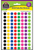 TEACHER CREATED RESOURCES 4743 COLORFUL CIRCLES MINI STICKERSVALUE PACK