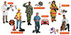 TREND ENTERPRISES, INC. T-8143 COMMUNITY HELPERS BB SET 45 PCS