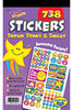 TREND ENTERPRISES, INC. T-5010 STICKER PAD SUPER STARS & SMILES