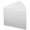 ASHLEY PRODUCTIONS 10704 WHITE HARDCOVER BLANK BOOK 5 X 5