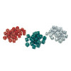 LEARNING ADVANTAGE 7366 RED GREEN & WHITE DOT DICE 36/PK