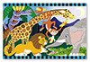 MELISSA & DOUG 4423 SAFARI SOCIAL FLOOR PUZZLE