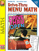 REMEDIA PUBLICATIONS 601B DRIVE THRU MENU MATH ADD & SUBTRACTMONEY