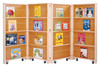 JONTI-CRAFT, INC. 0267JC JONTI-CRAFT MOBILE LIBRARY BOOKCASE - 4 