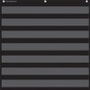 TEACHER CREATED RESOURCES 20744 BLACK 10 POCKET CHART