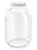 USC S-12758B-P WIDE-MOUTH GLASS JARS BULK PACK - 1 GALL