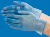 USC S-15392BLU-M VINYL FOOD SERVICE GLOVES - POWDER-FREE,