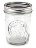 USC S-17490S BALL GLASS CANNING JARS SKID LOT - 8 OZ
