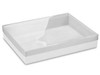 USC S-8543 CLEAR LID BOXES WITH WHITE BASE - 11 14 