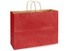 USC S-8592R KRAFT TINTED COLOR SHOPPING BAGS - 16 X 