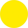 TAPE LOGIC DL690L 1/2" FLUORESCENT YELLOW INVENTORY CIRCLE