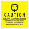 TAPE LOGIC DL9100 4" X 4" - "SENSITIVE ELECTRONIC DEVICES"
