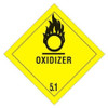 TAPE LOGIC DL5160 4" X 4" - "OXIDIZER - 5.1" LABELS
