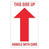 TAPE LOGIC DL1050 3" X 5" - "THIS SIDE UP - HANDLE WITH CA
