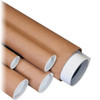 BOX PARTNERS P2012K MAILING TUBES, 2" X 12",CASE OF 50
