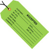 BOX PARTNERS G20022 INSPECTION TAGS, 4 3/4" X 2 3/8", GREEN