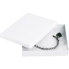BOX PARTNERS JB651W JEWELRY BOXES, 6" X 5" X 1", WHITE