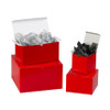 BOX PARTNERS GB644R GIFT BOX, 6" X 4 1/2" X 4 1/2", RED