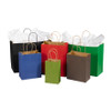 BOX PARTNERS BGS104BR 10 X 5 X 13" BROWN TINTED SHOPPING BAGS