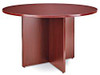 USC H-5673 CONFERENCE TABLE - 48" DIAMETER, MAHOGAN