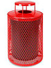 USC H-5154R THERMOPLASTIC TRASH CAN - 32 GALLON, BON