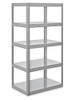 USC H-4857 HEAVY-DUTY STEEL SHELVING - 36 X 24 X 72