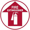USC S-20847 WAREHOUSE FLOOR SIGN - "FIRE EXTINGUISHE