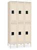 USC H-5533AT INDUSTRIAL LOCKERS - DOUBLE TIER, 3 WIDE