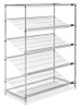 USC H-3794 SLANTED WIRE SHELVING - 48 X 24 X 63"