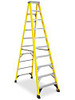 USC H-5625 FIBERGLASS HEAVY-DUTY STEP LADDER - 10'